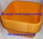 Preview: Rectangular bowl, mixing bowl 12 L, orange (approx. 36x33.5x15cm) by Gies